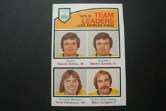 Kings Team Leaders Hockey Cards 1976 O-Pee-Chee Prices