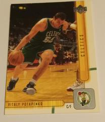 Vitaly Potapenko #10 Basketball Cards 2001 Upper Deck Prices