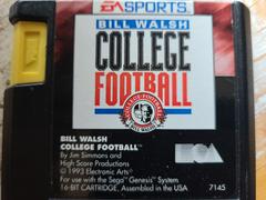Cartridge - Front | Bill Walsh College Football Sega Genesis