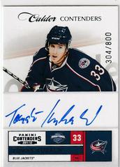 Tomas Kubalik [Autograph] Hockey Cards 2011 Panini Contenders Prices