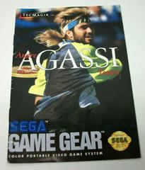 Andre Agassi Tennis - Manual | Andre Agassi Tennis Sega Game Gear