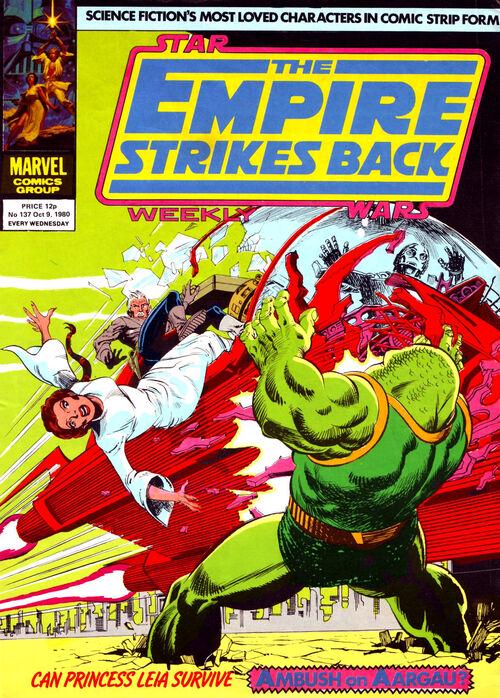 Star Wars The Empire Strikes Back Weekly #137 (1980) Comic Books Star Wars The Empire Strikes Back Weekly