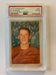 Al Arbour [Photo of Bill Dineen] Hockey Cards 1953 Parkhurst Prices