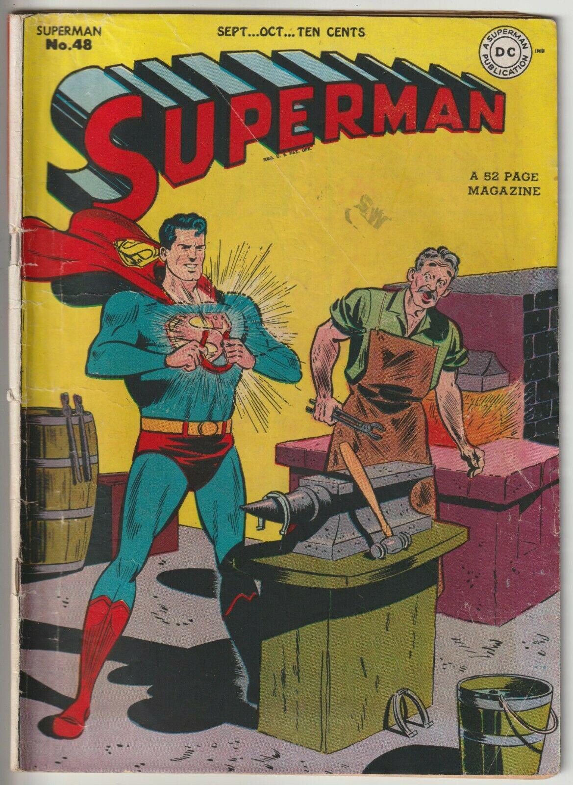 Superman #48 (1947) Comic Books Superman