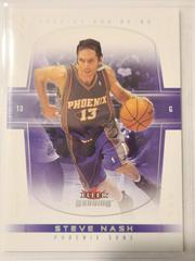 Steve Nash #55 Basketball Cards 2004 Fleer Genuine Prices