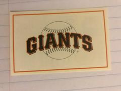 New York Giants Baseball Cards 1995 Fleer Panini Stickers Prices