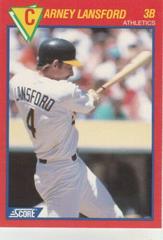 Carney Lansford Baseball Cards 1989 Score Superstars Prices