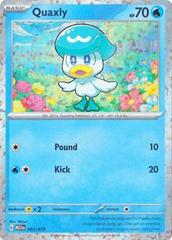 Quaxly #3 Prices | Pokemon McDonalds 2023 | Pokemon Cards