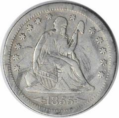 1855 S [ARROWS] Coins Seated Liberty Quarter Prices