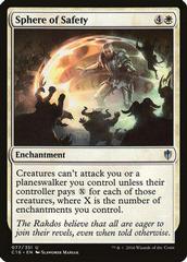 Sphere of Safety Magic Commander 2016 Prices