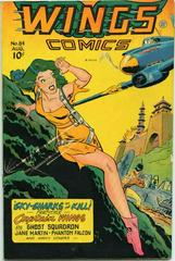 Wings Comics #84 (1947) Comic Books Wings Comics Prices
