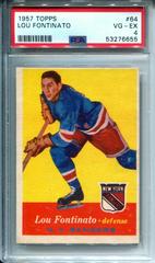 Lou Fontinato Hockey Cards 1957 Topps Prices