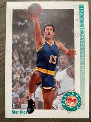 Sarunas Marciulionis #70 Basketball Cards 1992 Star Pics Prices