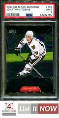 Jonathan Toews #191 Hockey Cards 2007 Upper Deck Black Diamond Prices