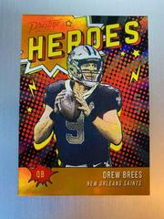 Drew Brees [Xtra Points Orange] #1 Football Cards 2020 Panini Prestige Heroes Prices