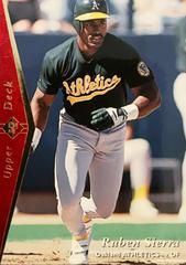 Ruben Sierra #184 Baseball Cards 1995 SP Prices
