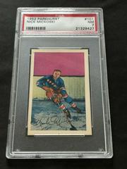 Nick Mickoski #101 Hockey Cards 1952 Parkhurst Prices