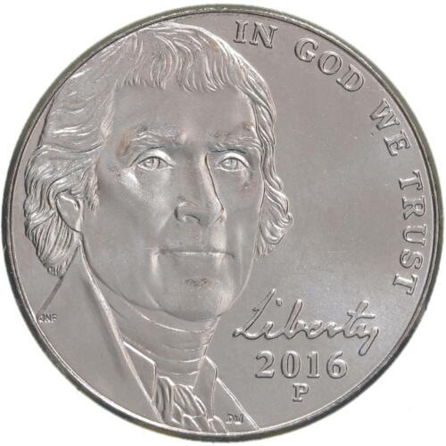 2016 P Coins Jefferson Nickel