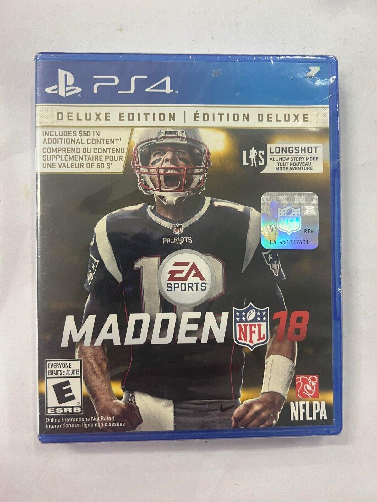 Madden NFL 18 [Deluxe Edition] Playstation 4