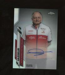 Frederic Vasseur #F1A-FV Racing Cards 2020 Topps Chrome Formula 1 Autographs Prices