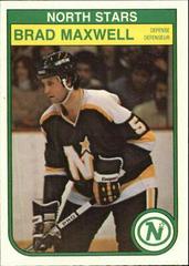 Brad Maxwell #168 Hockey Cards 1982 O-Pee-Chee Prices