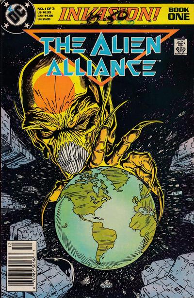 Invasion: The Alien Alliance [Newsstand] #1 (1988) Comic Books Invasion