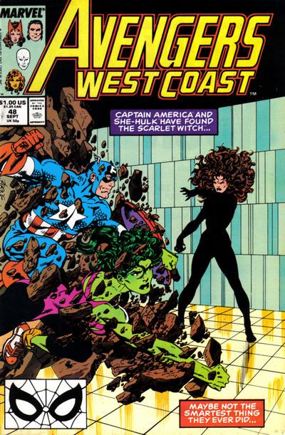 West Coast Avengers #48 (1989) Comic Books West Coast Avengers