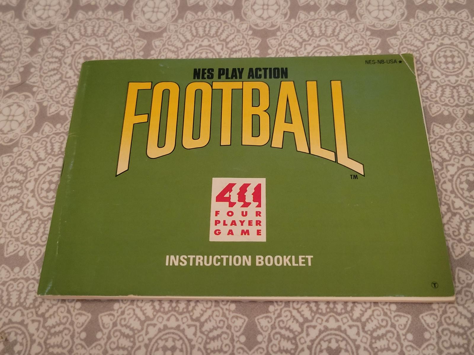 Play Action Football | Manual only | NES