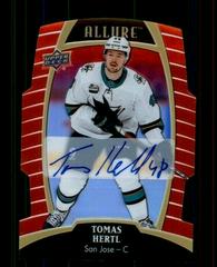 Tomas Hertl [Red Rainbow Autograph] #10 Hockey Cards 2019 Upper Deck Allure Prices