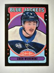 Zach Werenski [Retro Black] Hockey Cards 2021 O Pee Chee Prices