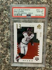 Mike Evans [Gold] Football Cards 2014 SP Authentic Future Watch Prices