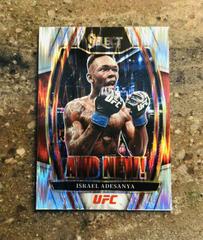 Israel Adesanya [Silver] #8 Ufc Cards 2022 Panini Select UFC And NEW Prices