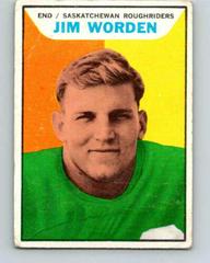 Jim Worden #102 Football Cards 1965 Topps CFL Prices