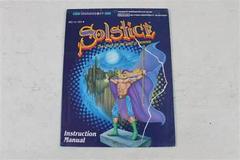 Solstice - Manual | Solstice NES