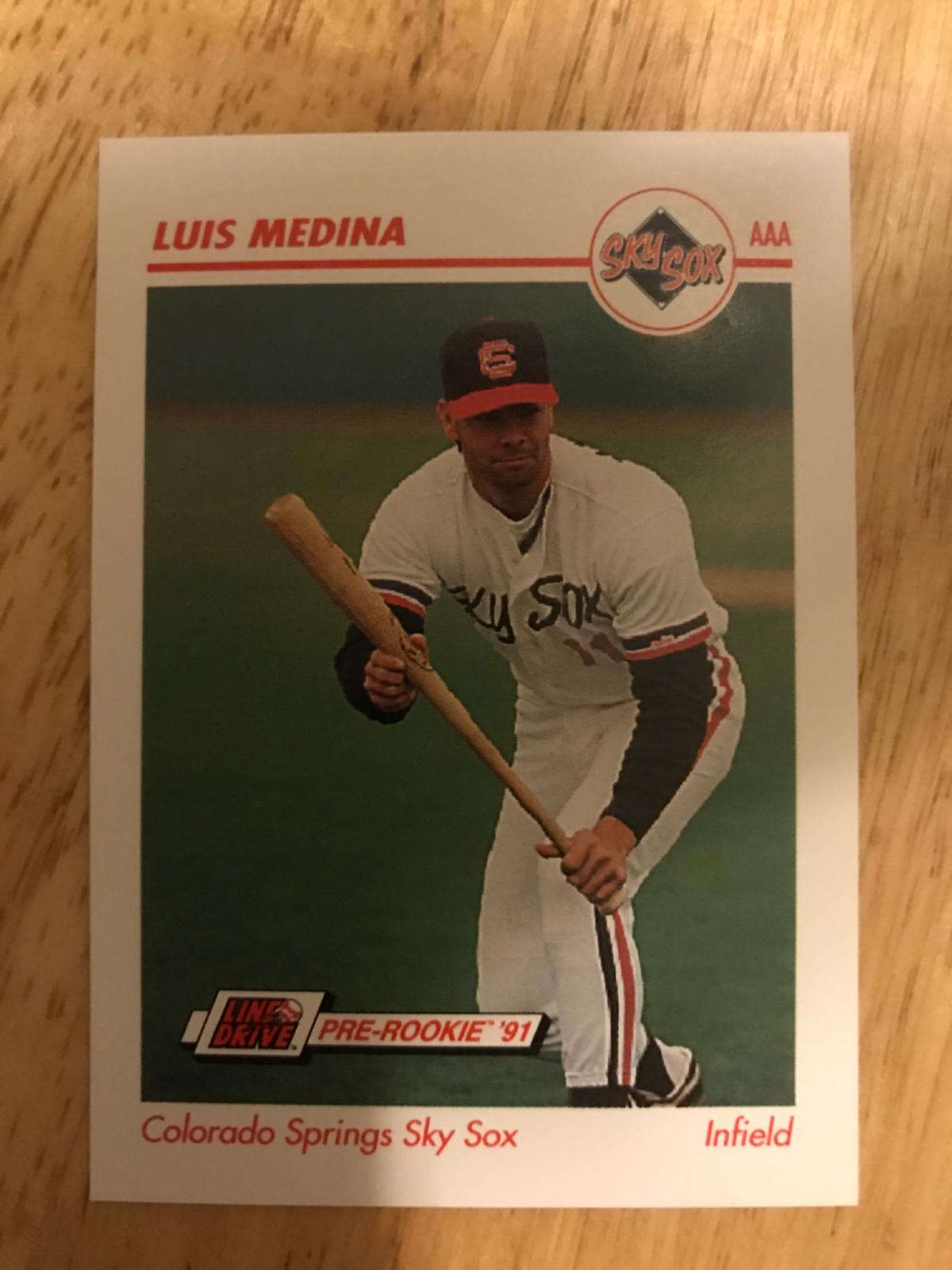 Luis Medina 92 Prices 1991 Impel Line Drive Baseball Cards