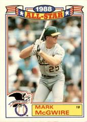 Mark McGwire Baseball Cards 1989 Topps All Star Glossy Set of 22 Prices
