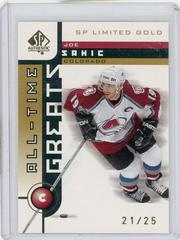 Joe Sakic [SP Limited] #94 Hockey Cards 2001 SP Authentic Prices