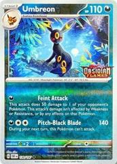 Umbreon [Stamped] Pokemon Obsidian Flames Prices