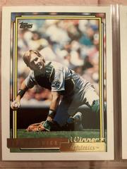 Jamie Quirk [Winner] #19 Baseball Cards 1992 Topps Gold Prices