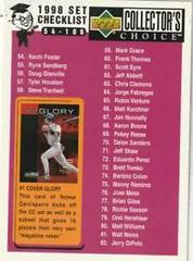 Garciaparra, O'Brien [Checklist] Baseball Cards 1998 Collector's Choice Prices