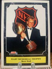 Brett Hull [Hart Memorial Trophy] #318 Hockey Cards 1991 Score Canadian Prices