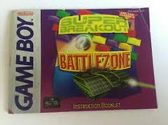 Arcade Classic - Manual | Arcade Classic: Super Breakout and Battlezone GameBoy