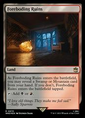 Foreboding Ruins [Foil] #870 Magic Doctor Who Prices