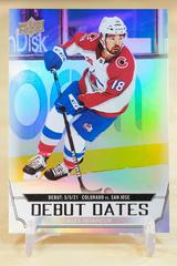 Alex Newhook #DD-7 Hockey Cards 2022 Upper Deck Debut Dates Prices