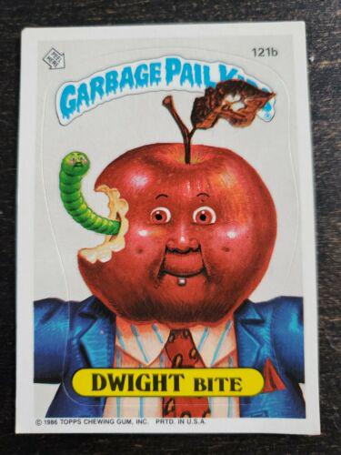 DWIGHT Bite #121b 1986 Garbage Pail Kids