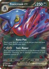 Toxicroak ex #131 Pokemon Scarlet & Violet Prices
