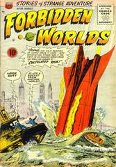 Forbidden Worlds #35 (1955) Comic Books Forbidden Worlds Prices