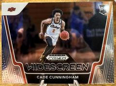 Cade Cunningham #1 Basketball Cards 2021 Panini Prizm Draft Picks Widescreen Prices