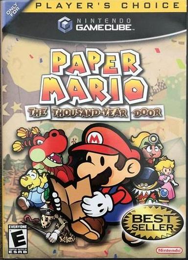 Paper Mario: The Thousand-Year Door [Player's Choice & Best Seller] Cover Art