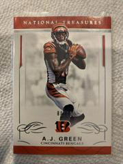 A.J. Green #22 Football Cards 2016 Panini National Treasures Prices
